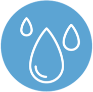 Liquid droplet icon